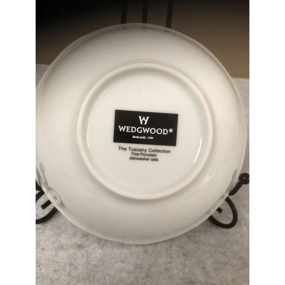 Wedgwood The Tuscany Collection Cereal Bowl ~ EXCELLENT Condition